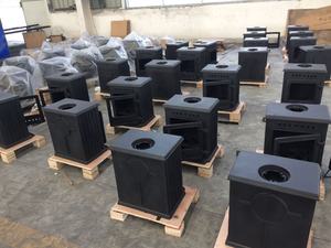 Poêle à <span class=keywords><strong>bois</strong></span> cubique autoportant populaire (EC-B5) en fonte - Product Image 5