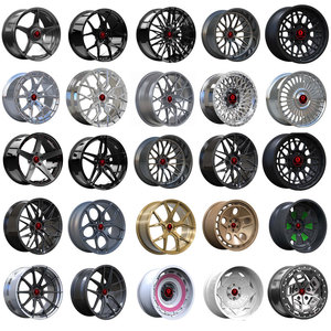 Jantes de voiture personnalisées en usine, roues concaves multi-rayons en fibre de carbone, roues de course en fibre de carbone, roues forgées en 2 pièces - Product Image 5