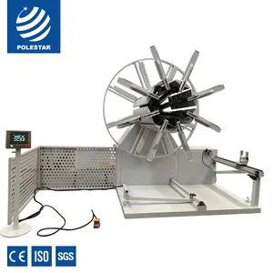 JQ50-110 pipe coiler automatic PE tube winding machine