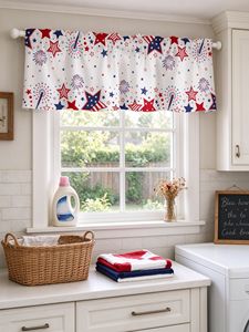 Voilage de fenêtre étoilé coloré sur mesure en polyester/lin, écologique, moderne, imperméable et occultant pour la maison - Product Image 5
