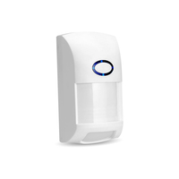 Détecteur de mouvement RF 433MHz Capteur de présence humaine Détecteur de mouvement PIR sans fil à double lentille pour système d'alarme de sécurité domestique