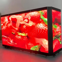 Écran LED pliable 6 volets P3.91 mm pour cabine DJ, scènes DJ, expositions, écran portable pliable pour bars mobiles et événements