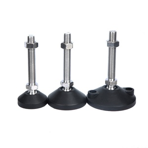 M8-M24 Furniture Plastic <b>Adjustable</b> Feet 7916 80D M20*100/120/150/200mm Rubber Metal - Product Image 3