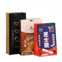Voedselveilige plastic zak met ritssluiting voor koffie, graan, biscuit, suiker, pinda's, snoep, peper, zout.