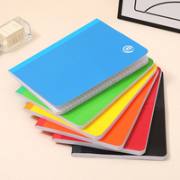 Carnet promotionnel en gros format A5 (155*210mm) avec couverture en carton blanc pour journal, exercices et écriture