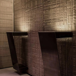 Panneaux de revêtement artistique en pierre souple et flexible à motif bois scié pour intérieur - Product Image 5