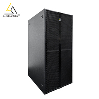 Altavoz de Bajos de Neodimio Doble de 18 Pulgadas V218LAT Pro, Sistema de Sonido Activo de Gran Potencia, 3600w, Altavoz Subwoofer 9006 para Conciertos al Aire Libre
