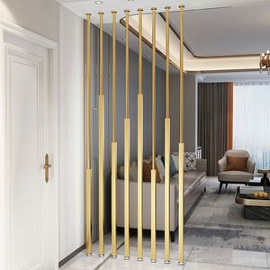 Paravents modernes en acier inoxydable découpés au laser, imperméables, cloisons <span class=keywords><strong>de</strong></span> séparation, panneaux en verre, design <span class=keywords><strong>coulissant</strong></span>, salon, bureau, maison - Product Image 5