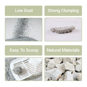 RTS Contrôle des odeurs <span class=keywords><strong>Litière</strong></span> pour chat 10L à absorption rapide et sans poussière biodégradable à prix d'usine <span class=keywords><strong>Litière</strong></span> pour chat <span class=keywords><strong>minérale</strong></span> compétitive - Product Image 2