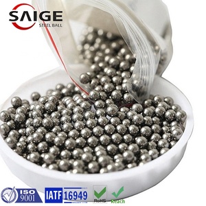 Bola de Acero Cromado SAIGE de <span class=keywords><strong>14.5mm</strong></span> GCr15 G10 para Rodamientos de Máquinas Herramienta Horizontales, Estable - Product Image 1