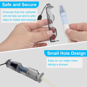 Peritoneal diyaliz Transfer seti kateter tutucu aksesuarları PD erkekler kadınlar için güvenli duş desteği - Product Image 4