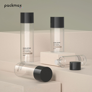 PETG para Botellas con Tapa de Rosca en Forma de Cilindro de 10-120 ml para Hidrosol, Desmaquillante, Tónico, Envases Cosméticos de Seda - Product Image 1