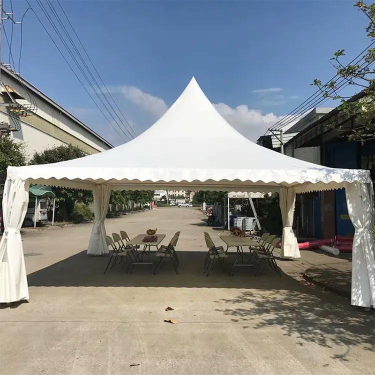 Cheap and Durable Pagoda Tents 3x3m 4x4 m 5x5m 6x6m outdoor canopy tent For Holiday party