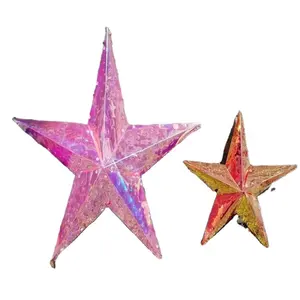 LED Five Point Dimensional Star Christmas Motif Lights GIANT 3D STAR for Christmas decoration