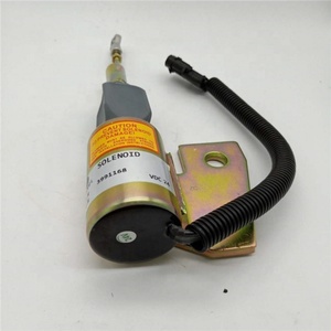 Solénoïde d'arrêt de carburant 24V 3991168 pour excavatrice R130 - Product Image 6