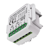 Interrupteur de rideau Zigbee domotique intelligente-Télécommande sans fil, assistant vocal pris en charge