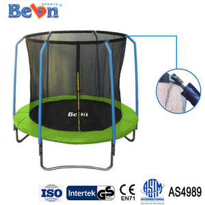 Vente en gros d'ensemble de clôture de sécurité pour trampoline rebondissant extérieur équipement de <span class=keywords><strong>fitness</strong></span> combiné PVC durable et accessoires complets - Product Image 5