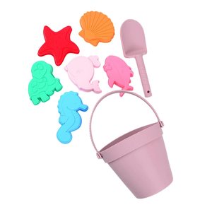 Juguetes de Playa de Silicona Libres de BPA para Niños de 2 a 4 Años o Más, con Moldes de Arena con Diseño de Animales y Pala, Divertidos para Viajar, Diversión Interminable en la Arena - Product Image 1