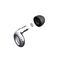 Bouchons d'oreille pour le sommeil Bouchons d'oreille lavables réutilisables en silicone pour la réduction du bruit