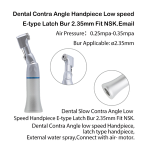 30% DI SCONTO Manipolo Dentale in Metallo Tipo Latch, Velocità 20000 RPM per Qualsiasi Laboratorio o Motori Tipo E, Dispositivi Medici Professionali - Product Image 2