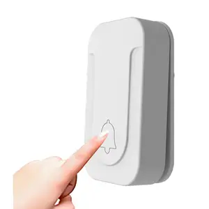 Campana de puerta inalámbrica antirrobo de alta calidad, alarma de seguridad para el hogar, vida inteligente, interior y exterior, con cable