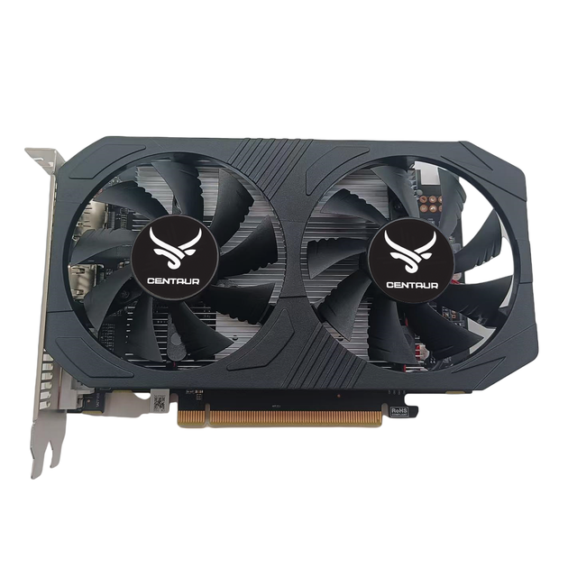 CENTAUR Dual Fan Gaming Desktop New Radeon RX550/RX580/RX5500xt/RX5700xt 6600xt/6700xt 8GB GDDR5 128-Bit PCI Express DirectX 12