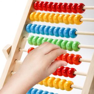 Juguete de Matemáticas Clásico de Madera para Niños, Ábaco para el Aprendizaje de Sumas, Restas y Conteo - Product Image 3