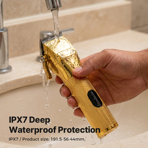 PRITECH - Máquina Cortapelos Profesional Inalámbrica, Recortadora de Pelo Profesional, Máquina de Cortar para Barberos, Resistente al Agua IPX7, Afeitadora Metálica - Product Image 3