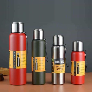 Botella de Agua de Acero Inoxidable 304, Aislada al Vacío, Antiderrames, con Aislamiento Térmico de 6-12 Horas, Gran Capacidad - Product Image 1