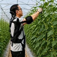 Exosquelette de bras portable pour membre supérieur, support d'épaule réglable, léger, pour levage industriel, soulagement de la fatigue, en nylon