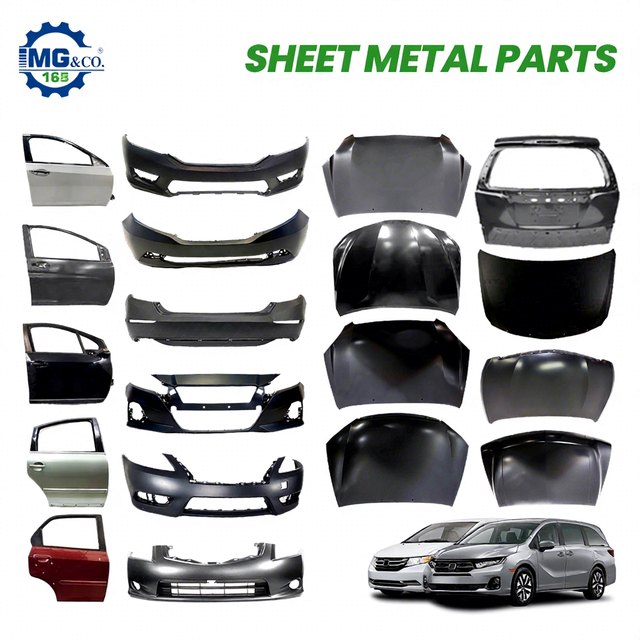 Automotive Sheet Metal Parts Rear Bumper Engine Hoods Ineer Fender Carbon Fiber Car Body Kit for Kia Forte K5 Cadenza Stinger