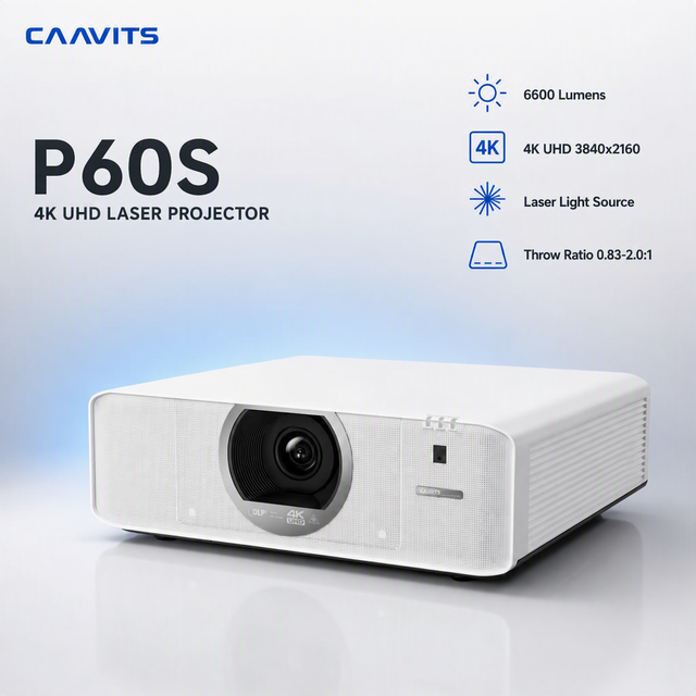 Hisense 6600 Lumen 4K Laser Projector For School Classroom Corporate Training Multi-function Room
