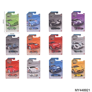 Modèles réduits de voitures de course en alliage moulé sous pression à l'échelle 1:64, jouets pour enfants, petites voitures de sport à roues libres, collection de modèles de voitures moulées sous pression - Product Image 2