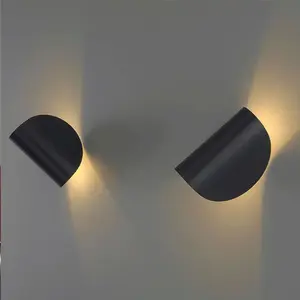 Aluminium Led Wandlamp Nordic Bed Kunst Wandlamp Voor Woonkamer Slaapkamer Eetkamer