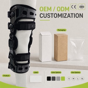 Rodillera profesional <span class=keywords><strong>de</strong></span> doble articulación <span class=keywords><strong>para</strong></span> recuperación <span class=keywords><strong>de</strong></span> osteoartritis, LCA y LCM, con soporte lateral ajustable <span class=keywords><strong>para</strong></span> rehabilitación postoperatoria, CE - Product Image 4