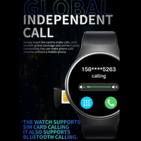 Reloj Inteligente BW17 2025 con Tarjeta SIM, Cámara, Múltiples Modos Deportivos, Monitor de Frecuencia Cardíaca, Sueño y ECG para Hombre
