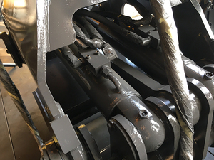 מעדר חדש עם גריפר מסתובב לעצים עבור בנייה חקלאית וציוד ייעור - Product Image 5