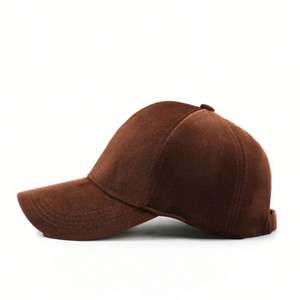 Casquette de baseball tendance en velours côtelé pour femme, idéale pour l'automne et l'hiver, parfaite pour le quotidien et les sorties, chaude et stylée - Product Image 2
