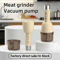 Robot culinaire sous vide 2 en 1, hachoir à viande silencieux portable, machine de mise sous vide multifonctionnelle pour la cuisine