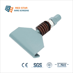 Accessoires de tensionnement pour tamis vibrant minier : Barre de fixation intermédiaire avec méthode d'installation par tensionnement, plaque de tensionnement à crochet - Product Image 3