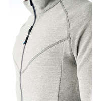 ERNICI Polartec Manteau pour Homme Polaire Grande Taille Hiver Automne Capuche Coupe-Vent Fermeture Éclair Brodé Fourré Enduit Tricoté