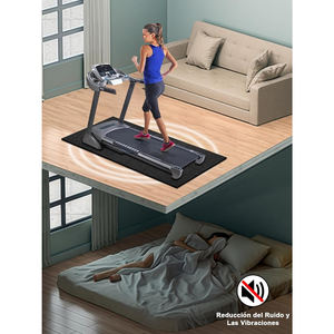 Tapetes de Protección para Pisos de Equipos de Gimnasio de Alta Resistencia, Pisos de Gimnasio de Goma Antideslizantes para Equipos de Ejercicio Comerciales y Domésticos - Product Image 2