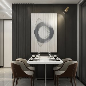 Cuadros Decorativos Acrílicos Contemporáneos en 3D de <span class=keywords><strong>Qian</strong></span> <span class=keywords><strong>Wu</strong></span> para Sala de Estar, Pasillo, Hotel - Opciones de Marco de Color Personalizado, Tamaño Personalizado - Product Image 2