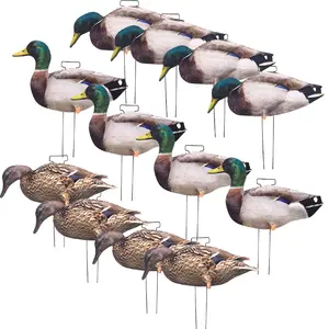 Custom PP Sheet Hunting Folcked Duck Silhouette Decoy Plastic Corrugated Board For Hunters