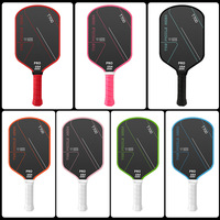 Raquettes de pickleball en fibre de carbone T700, texture tissu sablée