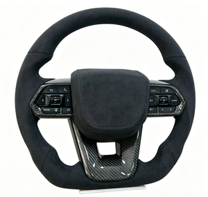 Volant personnalisé en Alcantara pour <span class=keywords><strong>Toyota</strong></span> GR, pour <span class=keywords><strong>Toyota</strong></span> Land Cruiser LC300, Camry, Fortuner, Corolla, Hilux, <span class=keywords><strong>GT</strong></span> 86, RAV4, Innova, Hiace - Product Image 1