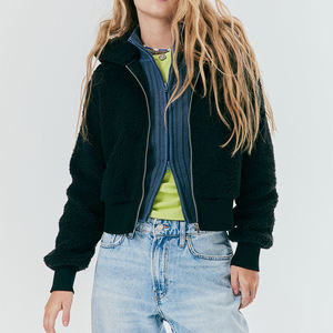 100% coton polaire en gros blanc pull surdimensionné femmes sweats à capuche long sweat à capuche Logo personnalisé sweats à capuche & sweat-shirts - Product Image 5