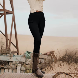Quantité minimale de commande bas <span class=keywords><strong>taille</strong></span> haute siège complet poignées équestre Leggings femmes <span class=keywords><strong>pantalon</strong></span> poche latérale collants équestres <span class=keywords><strong>pantalon</strong></span> d'équitation pour les femmes - Product Image 1