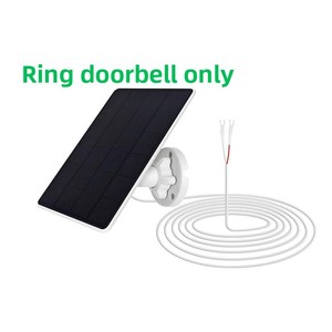 Panel Solar Fotovoltaico de 5W con Batería, Anillo de Interfaz Dedicado para Cámaras Exteriores Arlo y <span class=keywords><strong>Google</strong></span> <span class=keywords><strong>Nest</strong></span>, Producto Más Vendido - Product Image 4