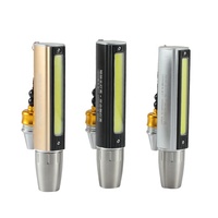 Linterna UV Dual Industrial DUNFBIRD 365nm 395nm, Detector de Luz Negra, Detector de Fugas, Detector de Dinero Falso, Detector de Escorpiones